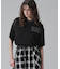 《WOMAN／直営店限定》SHEER LAYERED PRINT T-SHIRT／シアーレイヤード プリントTシャツ