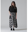 《WOMAN／直営店限定》SHEER LAYERED PRINT T-SHIRT／シアーレイヤード プリントTシャツ