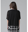 《WOMAN／直営店限定》SHEER LAYERED PRINT T-SHIRT／シアーレイヤード プリントTシャツ