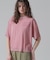 《WOMAN／直営店限定》SHEER LAYERED PRINT T-SHIRT／シアーレイヤード プリントTシャツ