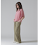 《WOMAN／直営店限定》SHEER LAYERED PRINT T-SHIRT／シアーレイヤード プリントTシャツ