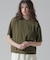 《WOMAN／直営店限定》SHEER LAYERED PRINT T-SHIRT／シアーレイヤード プリントTシャツ