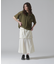 《WOMAN／直営店限定》SHEER LAYERED PRINT T-SHIRT／シアーレイヤード プリントTシャツ