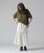 MILITARY DETACHABLE BIG POCKET SKIRT／ミリタリーデタッチャブル ビッグポケットスカート