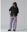 《直営店限定》WOMEN'S BACK RIBBON TENCEL SHIRTS／バックリボン テンセルシャツ