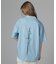 《直営店限定》WOMEN'S BACK RIBBON TENCEL SHIRTS／バックリボン テンセルシャツ
