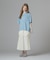 《直営店限定》WOMEN'S BACK RIBBON TENCEL SHIRTS／バックリボン テンセルシャツ