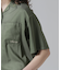 《直営店限定》WOMEN'S BACK RIBBON TENCEL SHIRTS／バックリボン テンセルシャツ