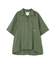 《直営店限定》WOMEN'S BACK RIBBON TENCEL SHIRTS／バックリボン テンセルシャツ