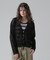 《直営店限定》MACRAME RIBBON KNIT CARDIGAN／マクラメリボンニットカーディガン