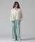 《直営店限定》MACRAME RIBBON KNIT CARDIGAN／マクラメリボンニットカーディガン