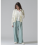 《直営店限定》MACRAME RIBBON KNIT CARDIGAN／マクラメリボンニットカーディガン
