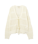 《直営店限定》MACRAME RIBBON KNIT CARDIGAN／マクラメリボンニットカーディガン