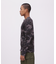 《WEB限定》《DAILY／デイリー》 RIB L／S HENLEY NECK T-SHIRT CAMOUFLAGE ／リブ ヘンリーネック