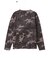 《WEB限定》《DAILY／デイリー》 RIB L／S HENLEY NECK T-SHIRT CAMOUFLAGE ／リブ ヘンリーネック