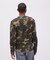 《WEB限定》《DAILY／デイリー》 RIB L／S HENLEY NECK T-SHIRT CAMOUFLAGE ／リブ ヘンリーネック