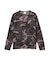 《WEB限定》DAILY RIB LONG SLEEVE CREW NECK T-SHIRT 'CAMOUFLAGE'