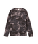 《WEB限定》DAILY RIB LONG SLEEVE CREW NECK T-SHIRT 'CAMOUFLAGE'