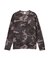 《DAILY／デイリー》 RIB LONG SLEEVE CREW NECK T-SHIRT ”CAMOUFLAGE”