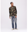 《WEB限定》DAILY RIB LONG SLEEVE CREW NECK T-SHIRT 'CAMOUFLAGE'