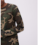 《WEB限定》DAILY RIB LONG SLEEVE CREW NECK T-SHIRT 'CAMOUFLAGE'