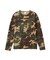 《DAILY／デイリー》 RIB LONG SLEEVE CREW NECK T-SHIRT ”CAMOUFLAGE”