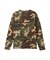 《DAILY／デイリー》 RIB LONG SLEEVE CREW NECK T-SHIRT ”CAMOUFLAGE”