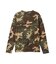《DAILY／デイリー》 RIB LONG SLEEVE CREW NECK T-SHIRT ”CAMOUFLAGE”