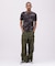 《WEB限定》《DAILY／デイリー》 RIB S／S HENLEY NECK T-SHIRT CAMOUFLAGE