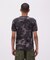 《WEB限定》《DAILY／デイリー》 RIB S／S HENLEY NECK T-SHIRT CAMOUFLAGE