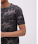 《WEB限定》《DAILY／デイリー》 RIB S／S HENLEY NECK T-SHIRT CAMOUFLAGE