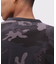 《WEB限定》《DAILY／デイリー》 RIB S／S HENLEY NECK T-SHIRT CAMOUFLAGE