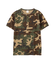《WEB限定》《DAILY／デイリー》 RIB S／S HENLEY NECK T-SHIRT CAMOUFLAGE