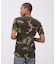 《WEB限定》DAILY RIB SHORT SLEEVE CREW NECK T-SHIRT 'CAMOUFLAGE'