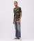 《WEB限定》DAILY RIB SHORT SLEEVE CREW NECK T-SHIRT 'CAMOUFLAGE'