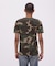 《WEB限定》DAILY RIB SHORT SLEEVE CREW NECK T-SHIRT 'CAMOUFLAGE'