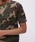 《WEB限定》DAILY RIB SHORT SLEEVE CREW NECK T-SHIRT 'CAMOUFLAGE'