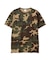 《WEB限定》DAILY RIB SHORT SLEEVE CREW NECK T-SHIRT 'CAMOUFLAGE'