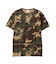 《WEB限定》DAILY RIB SHORT SLEEVE CREW NECK T-SHIRT 'CAMOUFLAGE'