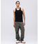 《DAILY／デイリー》RIB TANK TOP BACK CROSS／リブ タンクトップ バッククロス  デイリーウェア