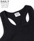 《DAILY／デイリー》RIB TANK TOP BACK CROSS／リブ タンクトップ バッククロス  デイリーウェア