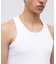 《DAILY／デイリー》RIB TANK TOP BACK CROSS／リブ タンクトップ バッククロス  デイリーウェア