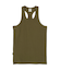 《DAILY／デイリー》RIB TANK TOP BACK CROSS／リブ タンクトップ バッククロス  デイリーウェア