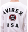 VARSITY LOGO L／S T-SHIRT ／ バーシティ ロゴ 長袖Tシャツ／ AVIREX ／アヴィレックス