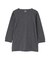 《DAILY／デイリー》2／3 SLEEVE U-NECK T-SHIRT／2／3 スリーブ Uネック Tシャツ