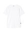 《DAILY／デイリー》RIB S／S V-NECK T-SHIRT／リブ 半袖 ブイネック Tシャツ  デイリーウェア