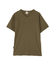 《DAILY／デイリー》RIB S／S V-NECK T-SHIRT／リブ 半袖 ブイネック Tシャツ  デイリーウェア