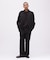 《TFQP by HANDROOM》BLACK CHAMBRAY JACKET "A-1[B]" ／ シャンブレージャケット