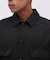《TFQP by HANDROOM》BLACK CHAMBRAY JACKET "A-1[B]" ／ シャンブレージャケット