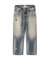《TFQP》BUCKLE BUCK DENIM PANTS "50YEARS WASH"